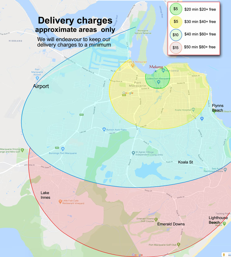 MEKONG restaurant on the river Port Macquarie